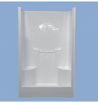 3347 Richland 48" Two Seat Simulated Tile Shower
