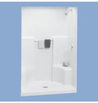 34836 Shula 48" One Piece Shower with One Seat